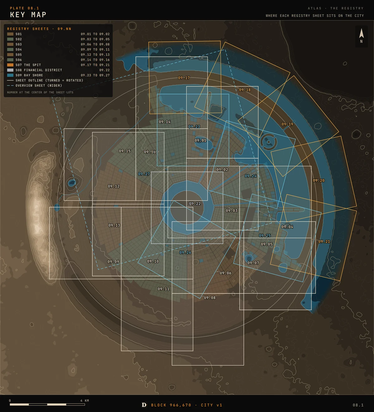 Plate 08.1: Key Map
