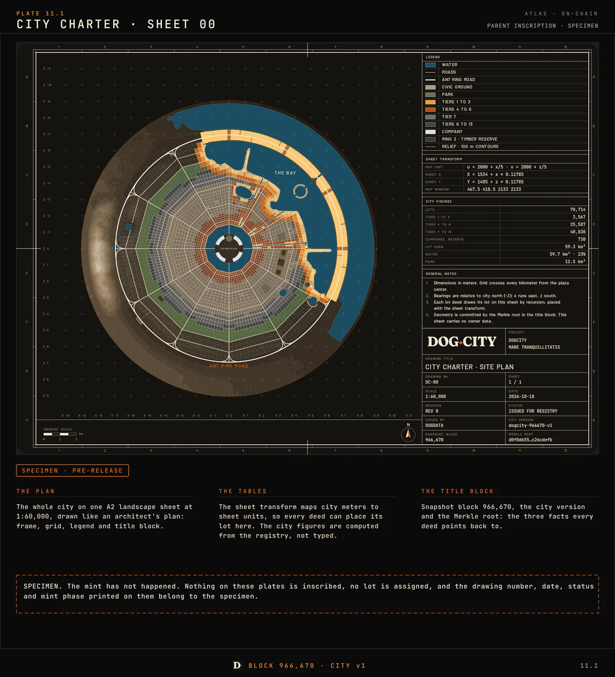 Plate 11.1: City Charter · Sheet 00